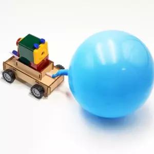 작용 반작용 물체 운동 원리 풍선 자동차 만들기 10개 신기한 두뇌개발 진로캠프 중등