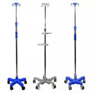 링겔 거치대 이동형 수납형 수액스탠드 링거폴 병원용 높이조절