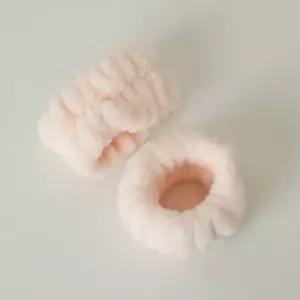 [셀러에이드]세안 손목 밴드 2P 핑크 세수 클렌징 헤어 머리띠