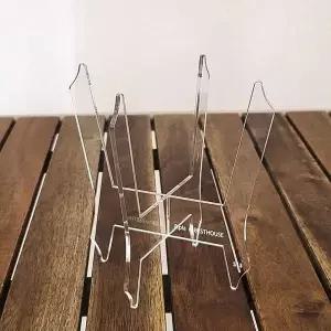 투명 화분 받침대 S20 인테리어 꽃꽂이 실내 식물 거치대