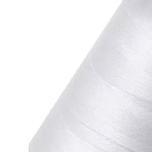 포장용 봉합실 봉제실 100롤 화이트 폴리에스터 재봉 다용도 강한내구