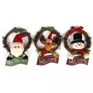 크리스마스 가랜드 벽장식 데코 소품 5P mas 현관 인