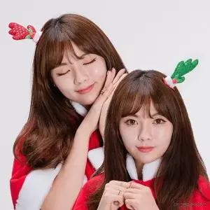 크리스마스머리핀 단체선물 루돌프날개머리핀 파티