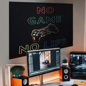 [RIZPICK]벽장식 남자방 카페 소품 패브릭포스터 게임 소