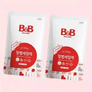 비앤비 액상형 젖병세정제 리필 허브향 500ml 2개 4600067