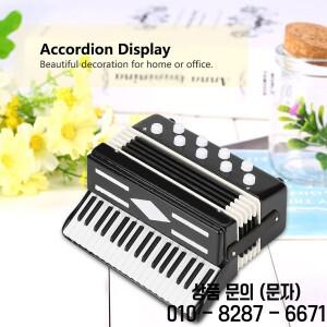 미니어처 아코디언 모델 디스플레이 악기 공예 장식품 홈 데코