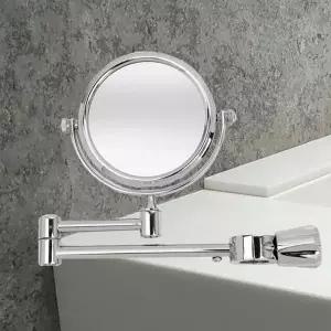 [골드스마일]면도거울 슬라이드바용 욕실거울 면도경 회전확대경