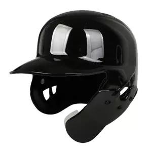 엑스필더 초경량 유광 양귀 MLB 스타일 검투사 타자헬멧 BK 블랙 마우스가드 포함 탈착가능