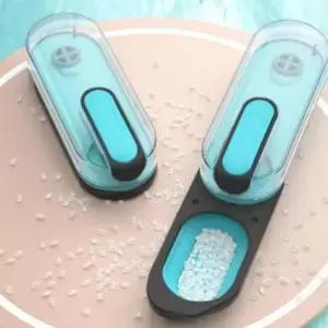 [반려] 슬라이드 강아지 애견 산책 물통 물그릇 휴대용