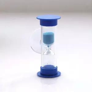 흡착식 아이 습관 3분 모래시계 시간 컬러모래시계 3