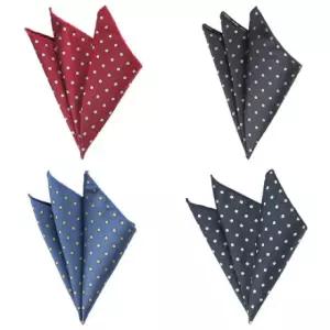 리즈코 도트 배색 행커치프