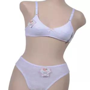 돈에이치 A컵 주니어 2단계 브라팬티세트 스킨핏 뽕브라 교복