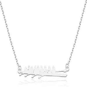 필멤 조정 목걸이 - 크루 팀 펜던트 보트 카약 선물