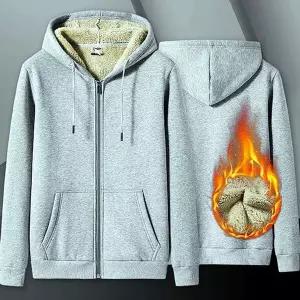 [골드스마일]양털기모 남녀공용 오버핏점퍼 루즈핏후드티 후드집업