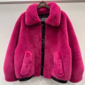 [르니앤맥코이]소프트 퍼 레더 배색 무스탕 MM12MJ300_YS