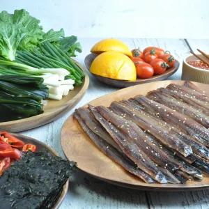 포항 구룡포 과메기 5미 야채세트