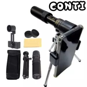 망원경 콘티 롱 10-300x40mm 핸드폰 거치대 세트 관측용