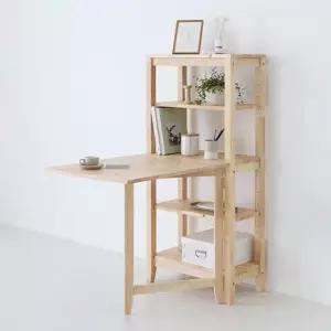 접이식식탁 식탁렌지대 수납 원목 공간활용 선반장