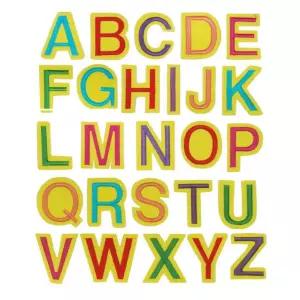 유아 영어놀이 찍찍이 대문자 어린이날 벽보 아기방포스터 어린이방꾸미기 학습벽보