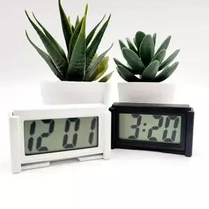 [콩심팥심]에 전자 흡착 벽 방수 용 욕실 붙이는 미니 시계 무소