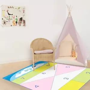 국내생산 사방치기 아이방 매트 민속놀이 세트