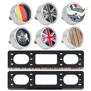 유럽 스타일 자동차 번호판 볼트 튜닝용 차량