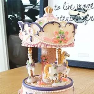 아기자기한 인테리어 오르골 앤틱 소품 기념