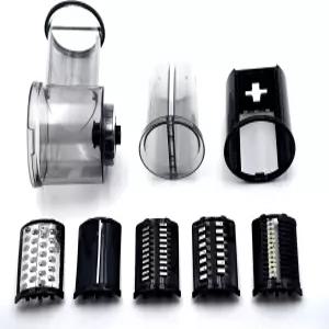 전기 야채 슬라이서 및 고기 분쇄기용 GELANGS 멀티 블레이드 액세서리 키트 스테인리스 스틸 5개 와이드