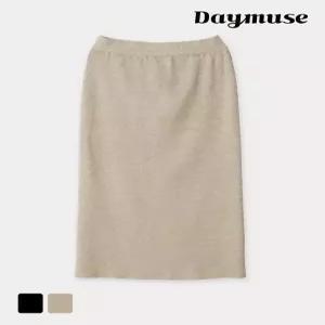 [모어오브](N) 로나 니트 스커트 밴딩 롱스커트