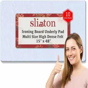 두꺼운 흰색 폴리에스터 펠트 패드가 있는 프리미엄 언더레이 다림질 보드 패딩 XL 및 기타 엑스트라
