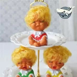 유니크한 못난이 인형 감성 인테리어 장식품