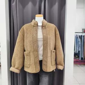 [포커스]양털 무스탕자켓_FW5K3JP3236