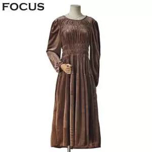 [포커스]벨벳스모킹원피스_FW4K7OP0114