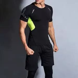 남성 편안한 기능성 스포츠웨어 상하의 세트