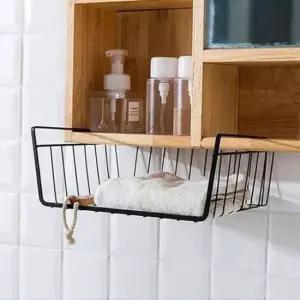 [생활] 벽걸이 선반 공간활용용 다용도 수납 철재