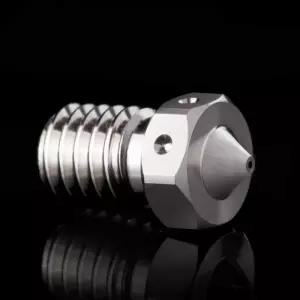 1pc M6 도금 구리 노즐 0.4mm 논스틱 고온 V6 핫엔드 애니큐빅 키론 MEGA S/Zero 2.0 / Prusa I3 MK3S Mini