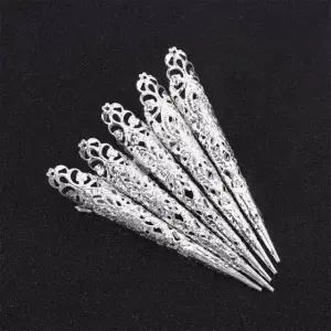 호갑투 네일커버 중국드라마 소품 고대 B. 8cm 골드