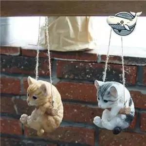 [골드스마일]귀여운 고양이 미니어쳐 인테리어 소품 실내용