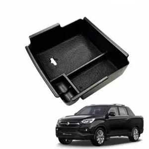 렉스턴스포츠전용 콘솔트레이 수납함 튜닝용품 콘솔