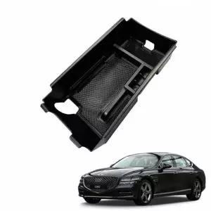 콘솔트레이 수납함 콘솔 더올뉴G80전용 튜닝용품 콘