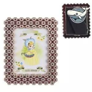 아기자기 탁상용 벚꽃 사진액자 레드 장식품