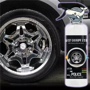 [골드스마일]자동차 타이어 광택제 500ml 실리콘 보호제