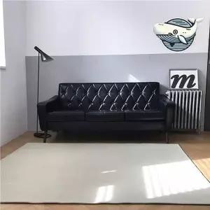 [콩심팥심]피그먼트 면 카페트 다용도 논슬립 러그 사계절 침실카페트