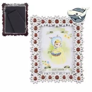 사랑스러운 해바라기 탁상용 액자 아기 사진