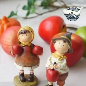 [골드스마일]사과 아이들 인형 장식 소품 공간 꾸미기 테이블소품