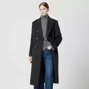 CC콜렉트 캐시미어 블렌드 플랩 포켓 더블 롱 코트 C254MSG173 350787