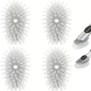 OXO 접시 브러시용 리필 스크러버그레이용 4팩 클리닝 비누 디스펜싱 헤드 교체