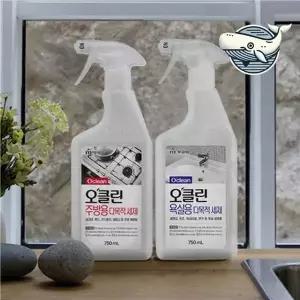 [콩심팥심]다목적 욕실 주방 청소 세제 750ml 강력