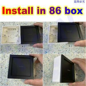 애플 아이패드 태블릿 브래킷용 자석식 벽걸이 스탠드 충전기 마운팅 액세서리 ( 86 바텀 박스 키트 포함)