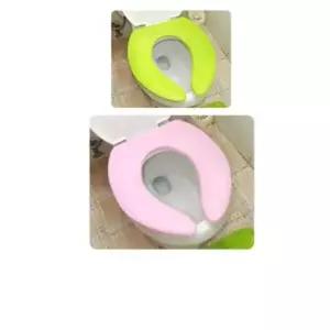 부드러운표면감촉 중형 U자형 변기에 사용하는 폭신한 변기시트 X 2개입